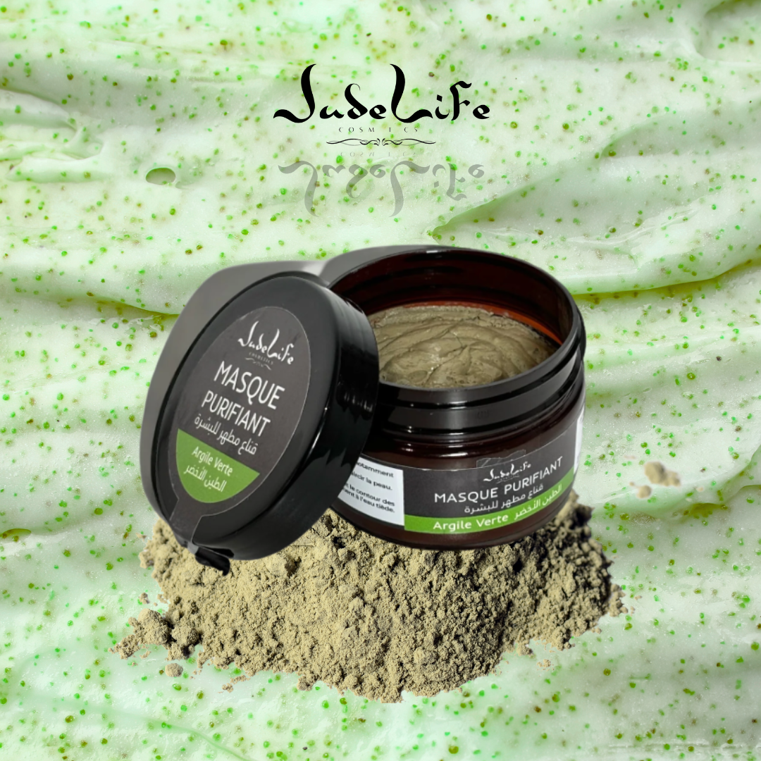 Découvrez le pouvoir purifiant de notre Masque à l’Argile Verte Judelife, formulé exclusivement pour les peaux grasses, acnéiques et à imperfections.
Naturel et riche en minéraux, il absorbe l’excès de sébum, élimine les impuretés, lisse le grain de peau et favorise la cicatrisation.
Un soin indispensable pour retrouver une peau saine, nette et apaisée.