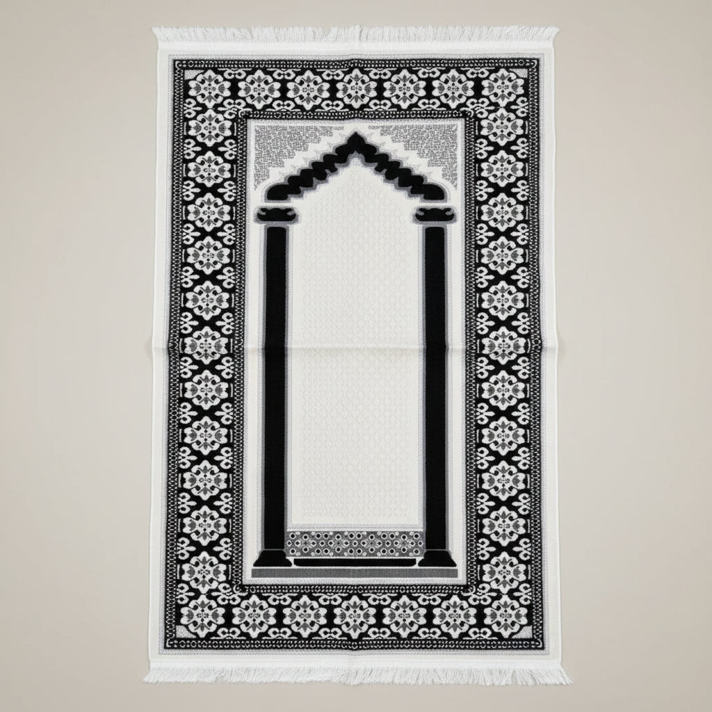 Tapis de prières avec motifs