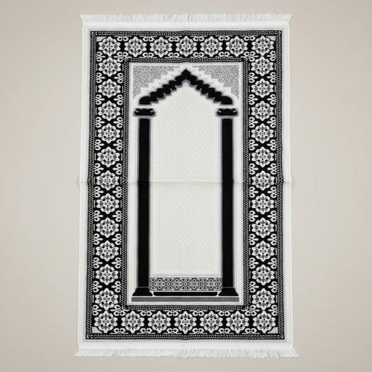 Tapis de prières avec motifs
