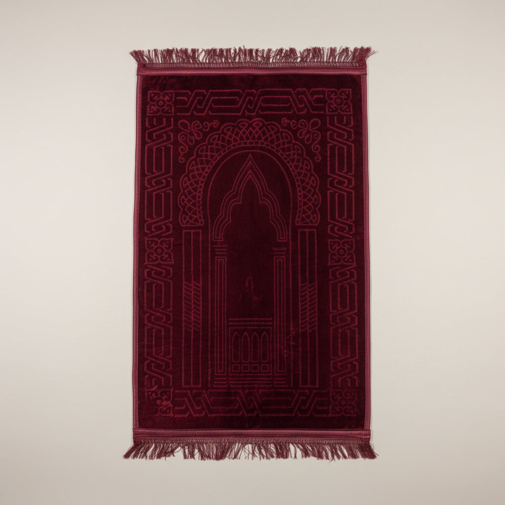 Tapis de prières couleur unie