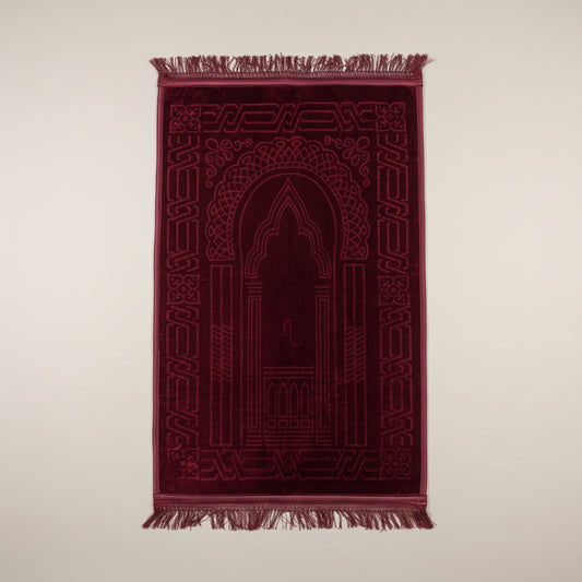 Tapis de prières couleur unie