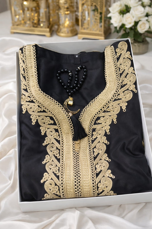 Coffret Qamis Homme – Tasbih Spécial Ramadan