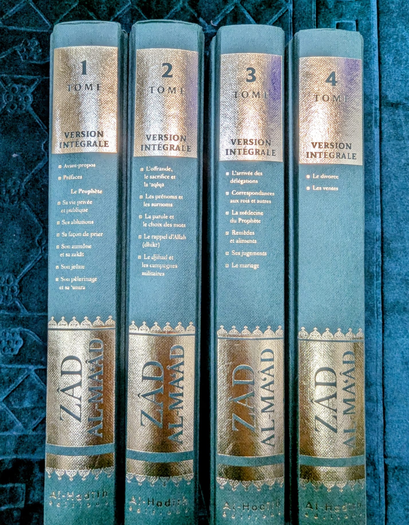 Zad Al-Ma'âd – Version intégrale (édition verte)