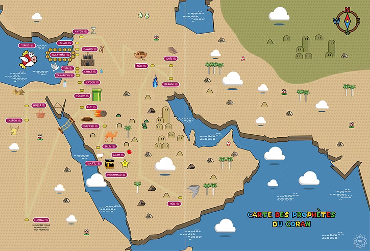 Infographie du Saint Coran