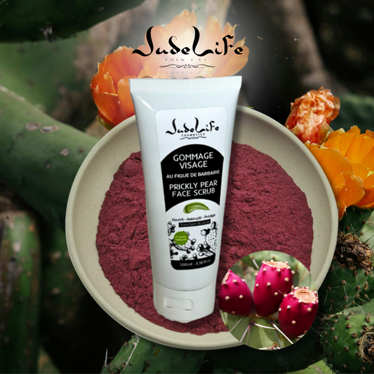 Revigorez votre peau avec notre gommage visage à la figue de barbarie et poudre de café, une formulation exfoliante qui laisse la peau douce, lisse et éclatante. Ce soin combine les propriétés régénératrices de l’huile de figue de barbarie avec l’exfoliation naturelle du café pour purifier, lisser et revitaliser votre peau.