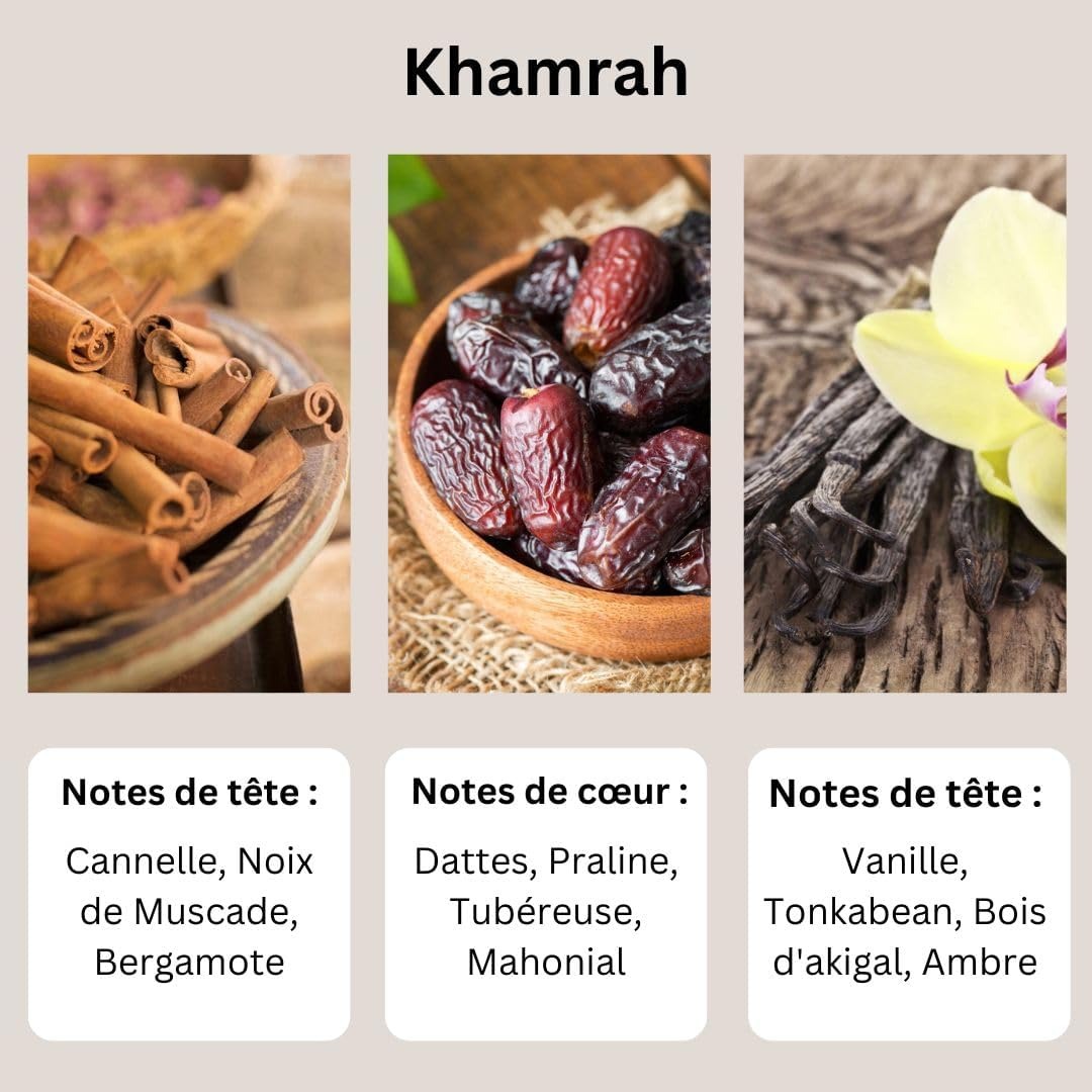 Huile Parfumée Khamrah – Ayat Perfumes – 12 ml