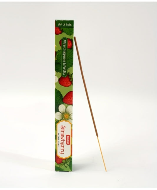 Encens Strawbrry – Boîte 20 bâtonnets