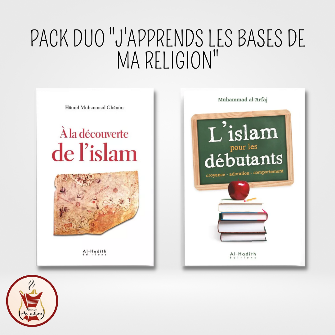 PACK DUO " J'APPRENDS LES BASE DE MA RELIGION"