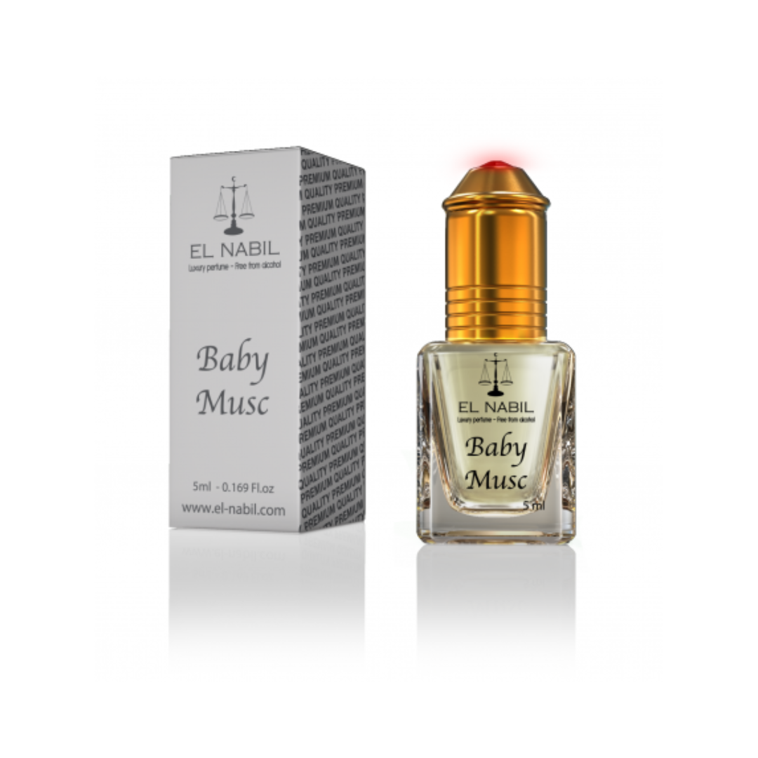 BABY MUSC - SANS ALCOOL - EL NABIL - 5 ML