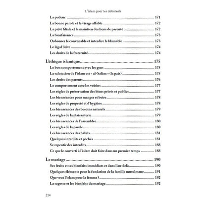 L'ISLAM POUR LES DÉBUTANTS, CROYANCE - ADORATION - COMPORTEMENT - MUHAMMAD AL-'ARFAJ - AL HADITH