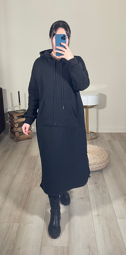 Sweat à capuche long