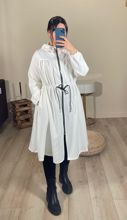 Robe sweat à zip