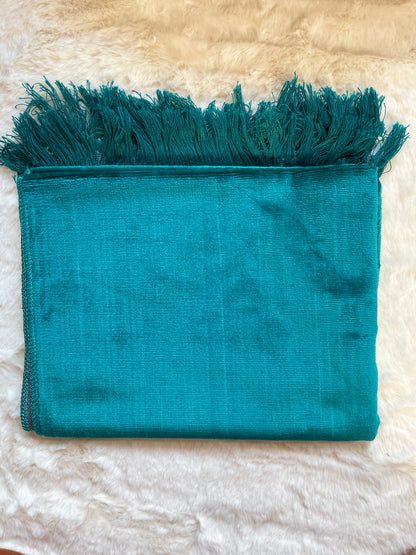 TAPIS DE PRIÈRE ADULTE ÉPAIS couleur Unie