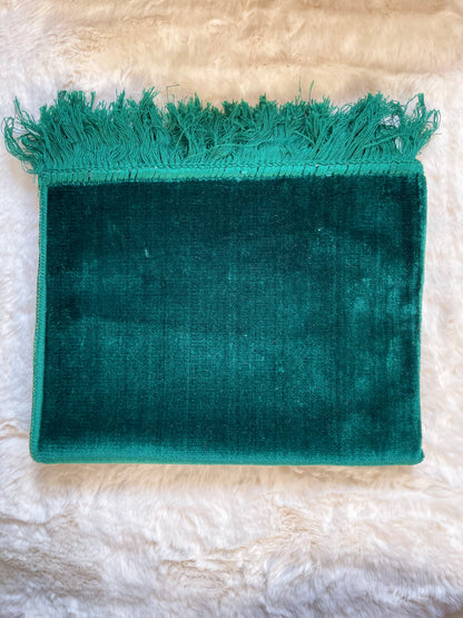 TAPIS DE PRIÈRE ADULTE ÉPAIS couleur Unie